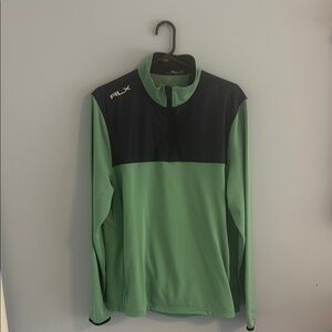 Ralph Lauren Green and Black Performance Jacket
